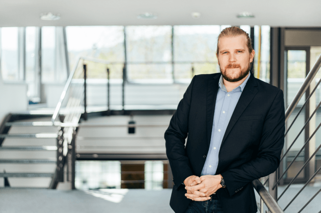 Interviewee and Managing Director Hans-Christian Fritsch