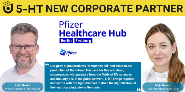 Pfizer neuer Unternehmenspartner von 5-HT