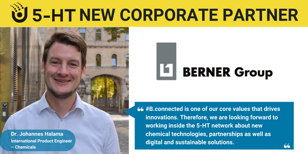 Die Berner Group neuer Unternehmenspartner von 5-HT