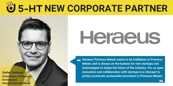 Heraeus Precious Metals neuer Unternehmenspartner von 5-HT