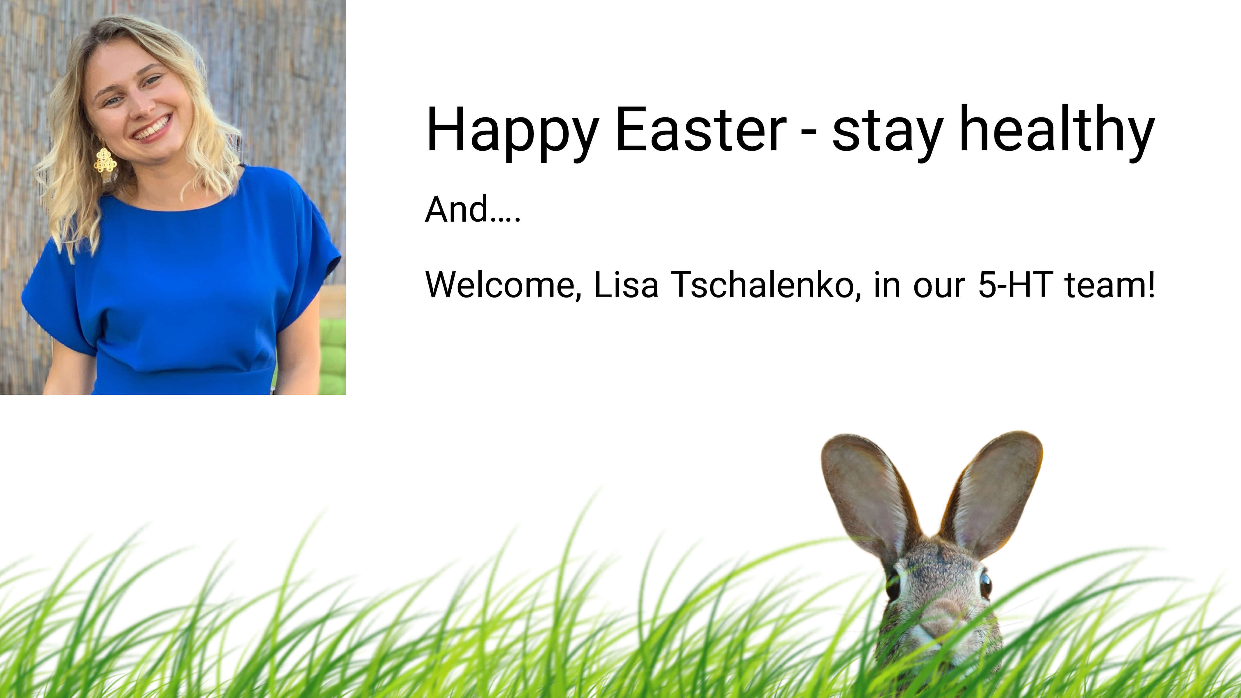 Welcome, Lisa, in our Team!