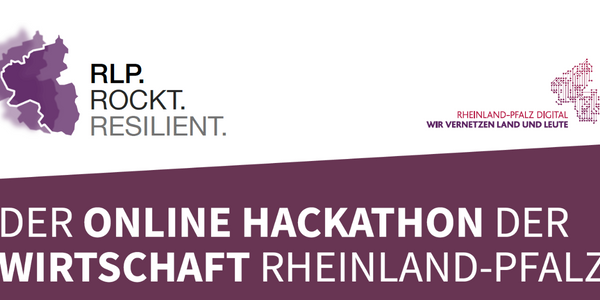 Online Hackathon der Wirtschaft Rheinland-Pfalz